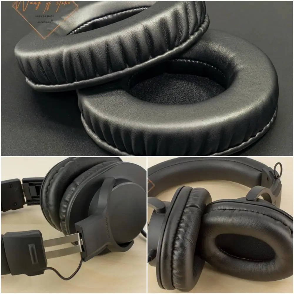 Soft Leather Ear Pads Foam Cushion EarMuff For Audio-Technica ATH-M20x Headphone Perfect Quality, Not Cheap Version