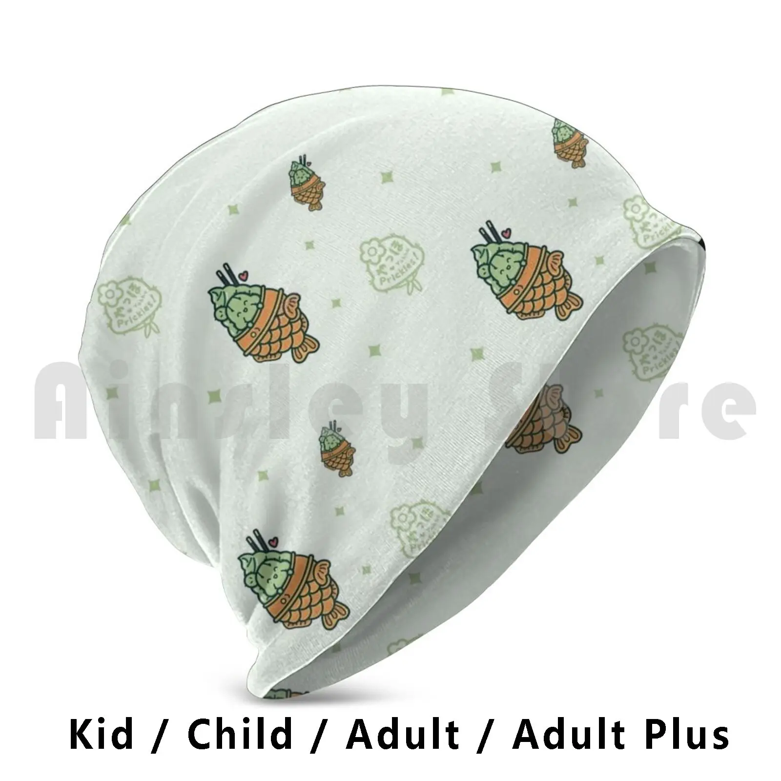 

Matcha Taiyaki By Yahho Prickles! Beanies Knit Hat Hip Hop Yahho Prickles Cactus Cute Kawaii Adorable Vector