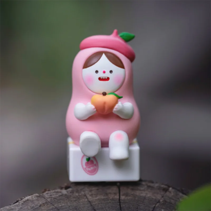 

Blind Box Cute Fruit Farm Toys Bean Figurines Action Kawaii Anime Figures Decoration Surprise Guess Bag for Girls Birthday Gift