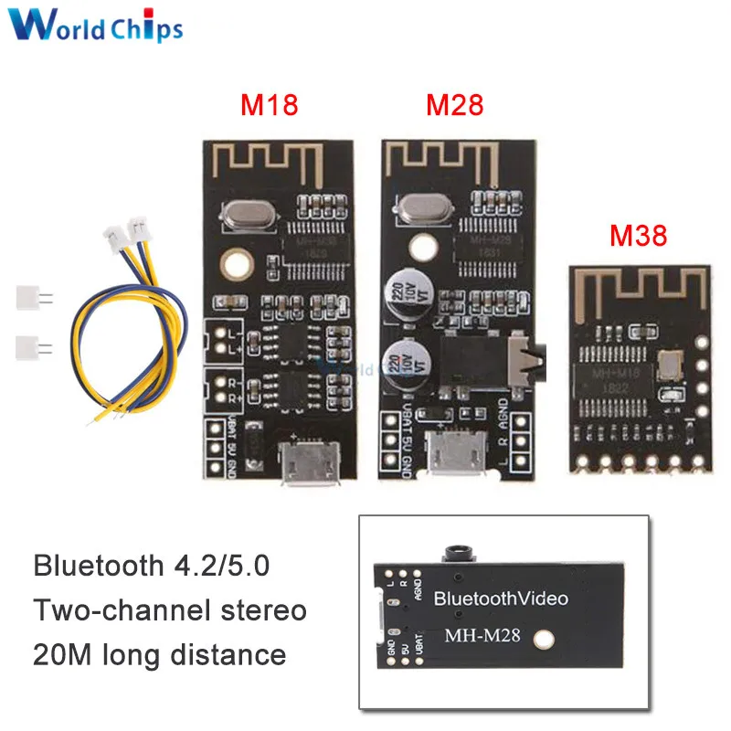 MH-MX8 Wireless Bluetooth MP3 Audio Receiver board Module BLT 4.2 mp3 Lossless Decoder DIY Kit High Fidelity HIFI M18 M28 M38