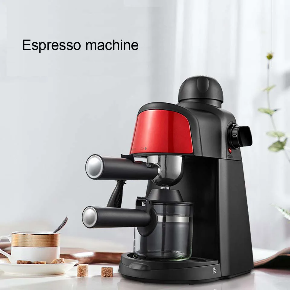 Machine à café expresso semi-automatique, cafetière multifonctionnelle, vapeur de type italien, protection contre le décompression, 240ml, 220V