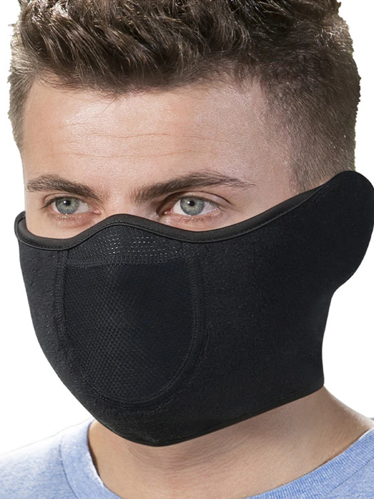 AliExpress Winter Neck Warmer Running Face Masks Fleece Skiing Cycling Sport Mask Men Women Snowboard Warm Neck