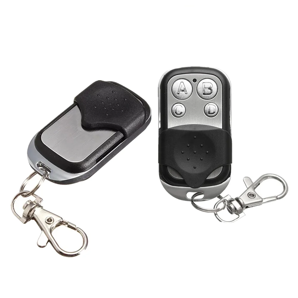 1Pcs Cloning Duplicator Key Fob ABCD 4 Button Distance 433MHZ Clone Remote Control Fixed Learning Code For Gate Garage Door