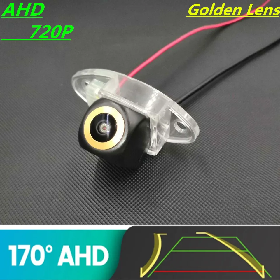 

AHD 720P Golden Lens Trajectory Car Rear View Camera For Chevrolet Suburban Tahoe for GMC Yukon Acadia 2007-2014 Vehicle Monitor