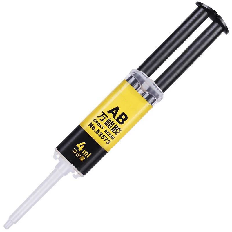 4ml Universal Epoxy Resin AB Glue 2 Minutes Curing Super Liquid Strong Adhesive Repair For Home Glass Metal Ceramic Wood Plastic