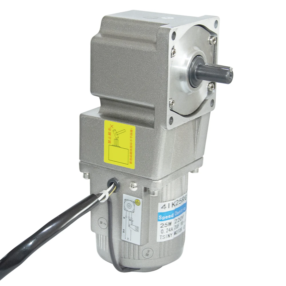 AC40-4GNRA High Torque AC Gear Motor With 4GNRA Gearbox AC Gear Motor 220V 40W 7.5/15/23/34/54/75/108/150/180/270/450Rpm