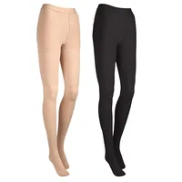 Pantimedias de compresión para mujer, medias de compresión graduadas de 23-32 mmHg, medias de cintura alta de soporte firme para uso diario, Viajes