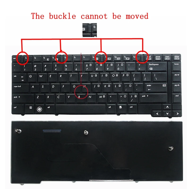 

Russian RU Keyboard Laptop for HP Elitebook 8440P 8440W 8440 Laptop