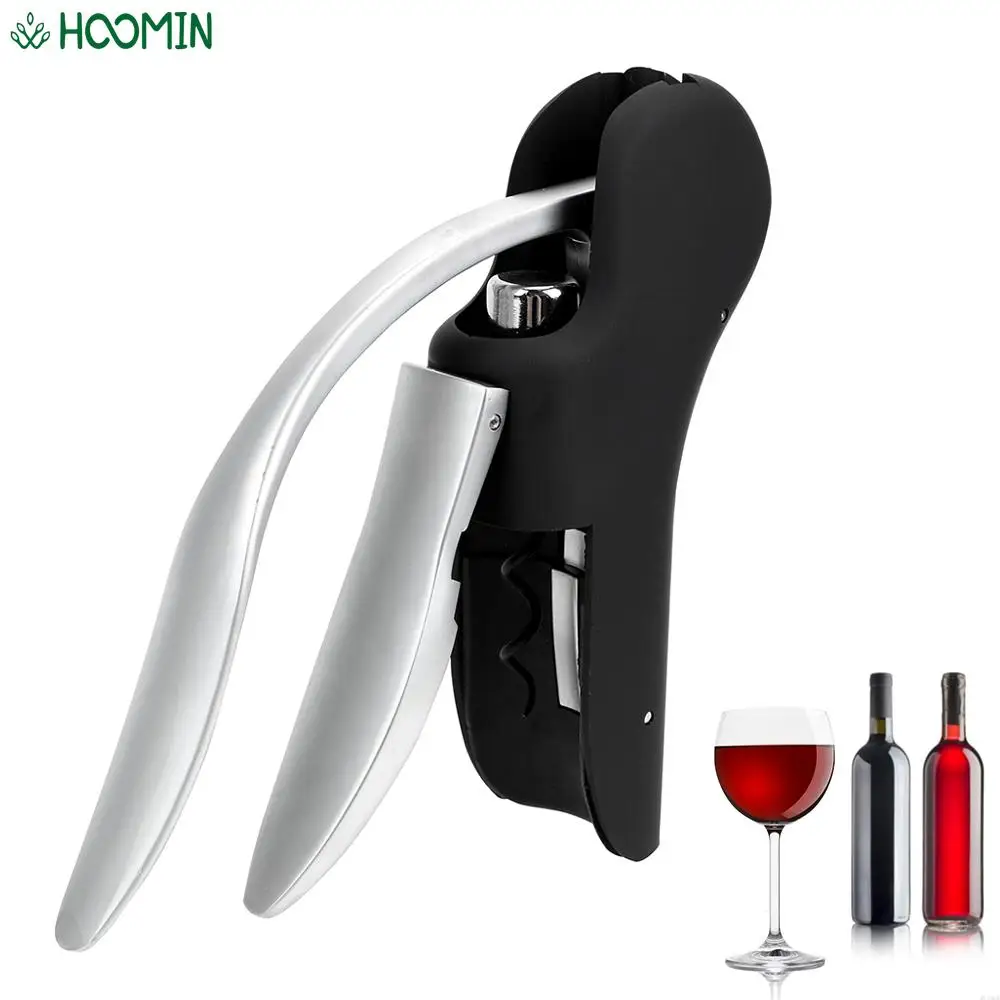 Professional Wine Corkscrew Manual Foil Cutter Bottle Openers Wine Cork Openers For Kitchen Bar Accessories