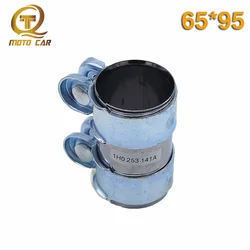 Auto Turbo Exhaust  Muffler Clamp Exhaust Pipe Connect  65*95mm 1K0253141P 1854 891 For A5 A6 Q5 Q7 A4 A8 VW Golf Touareg