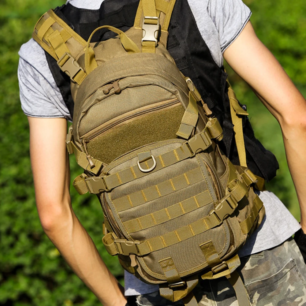 25L Tactical Military Bag Camping Backpack Men Rucksack Hiking Bag Men Cycling Mountaineering Sport Camping Bag Molle XA217A