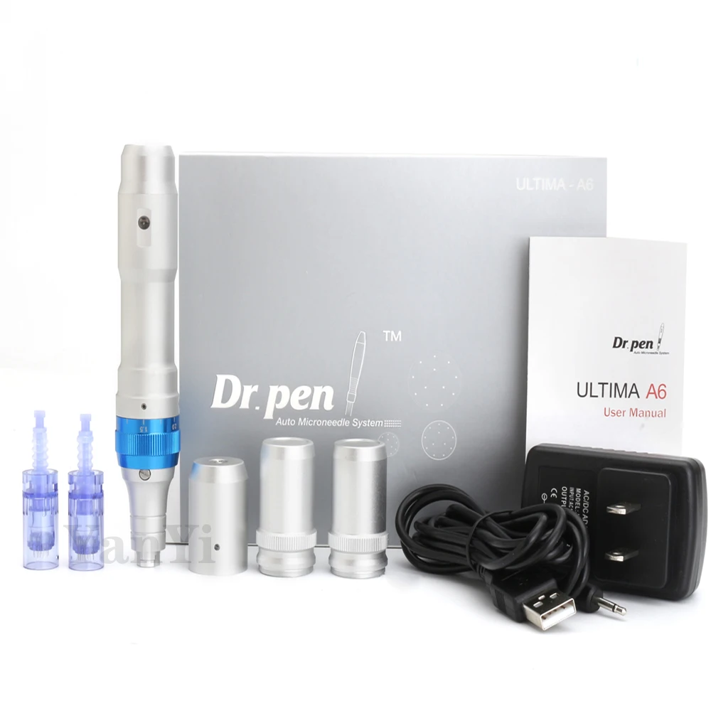 Ultima dr. caneta drpen a6 microneedling sistema de rolamento sem fio profissional dermapen derma caneta a6