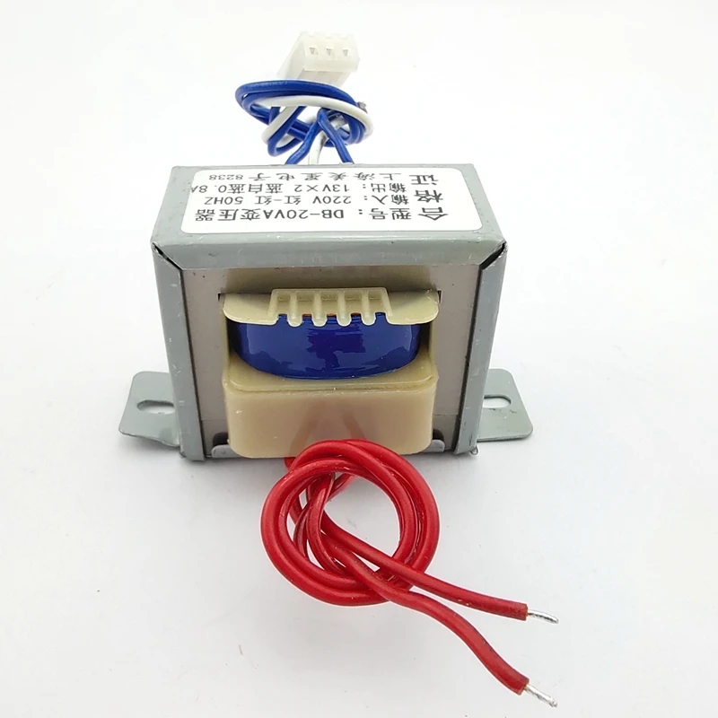 transformers type transformer 220V to 13V*2 double 13V 0.8A power 20W full copper power amplifier transformer