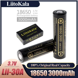 Liitokala 100% nowy Lii-30A 18650 akumulator 3000mah 18650HG2 3.6V rozładowania 20A Max 35A akumulatorów mocy