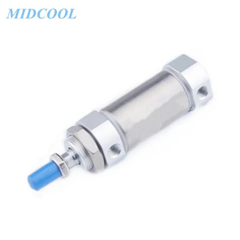 Mini Air Cylinder MF Series Bore 25mm MF25 Stainless Steel Mini Pneumatic Cylinder 10-400mm Stroke