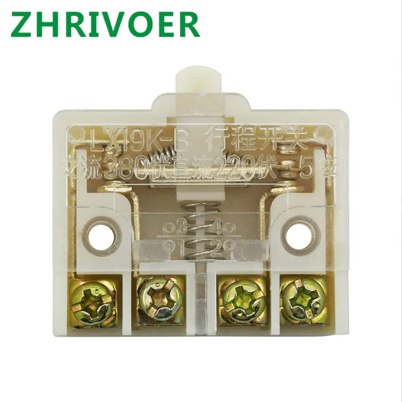 Microswitch travel switch core limit switch lx19k-b silver point foot switch core self reset ip62