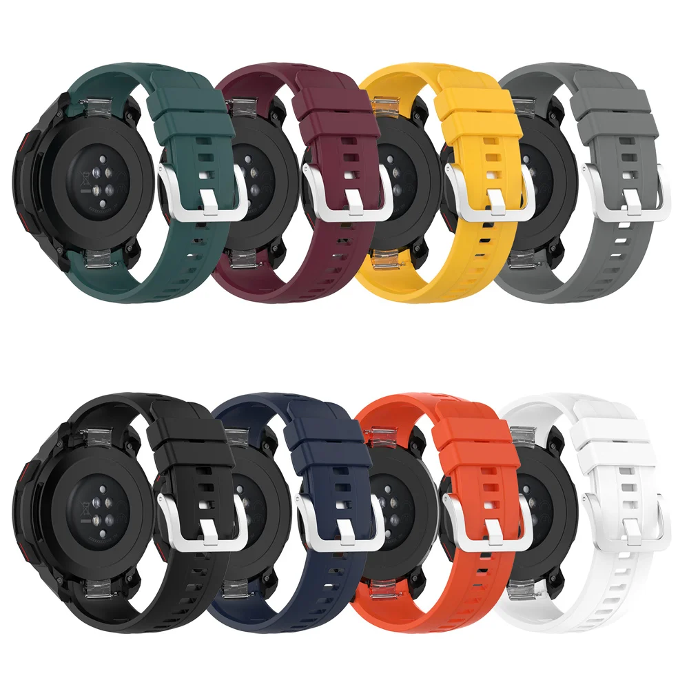 Siliconen Band Voor Honor Horloge Gs Pro Polsband Armband Vervanging Band Voor Honor Gs Pro Horloge Accessoires Correa