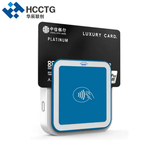 EMV 3 in 1 Bluetooth USB 스마트 모바일 IC 및 NFC 및 자기 신용 카드 판독기 스키머 I9 