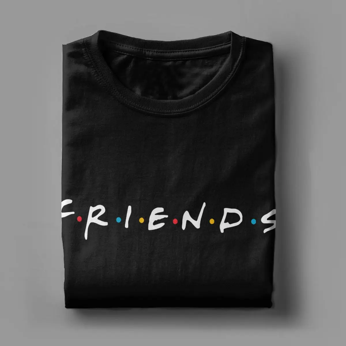 Men T-Shirt Friends TV Show F.R.I.E.N.D.S Awesome 100% Cotton Tee Shirt Short Sleeve T Shirts O Neck Tops Gift