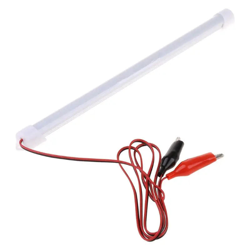 Newesoutorry LED قطاع أضواء ، 1x سيارة LED مصلحة الارصاد الجوية الداخلية ضوء بار أنبوب مصباح شريط التنغستن قارب قافلة متنقل 12 فولت