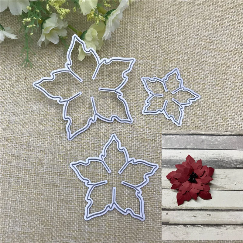 1pc wzór kwiatowy Craft Metal wykrojniki dekoracje Scrapbooking szablon do wycinania papierowa karta albumu szablon do wytłaczania cięcia