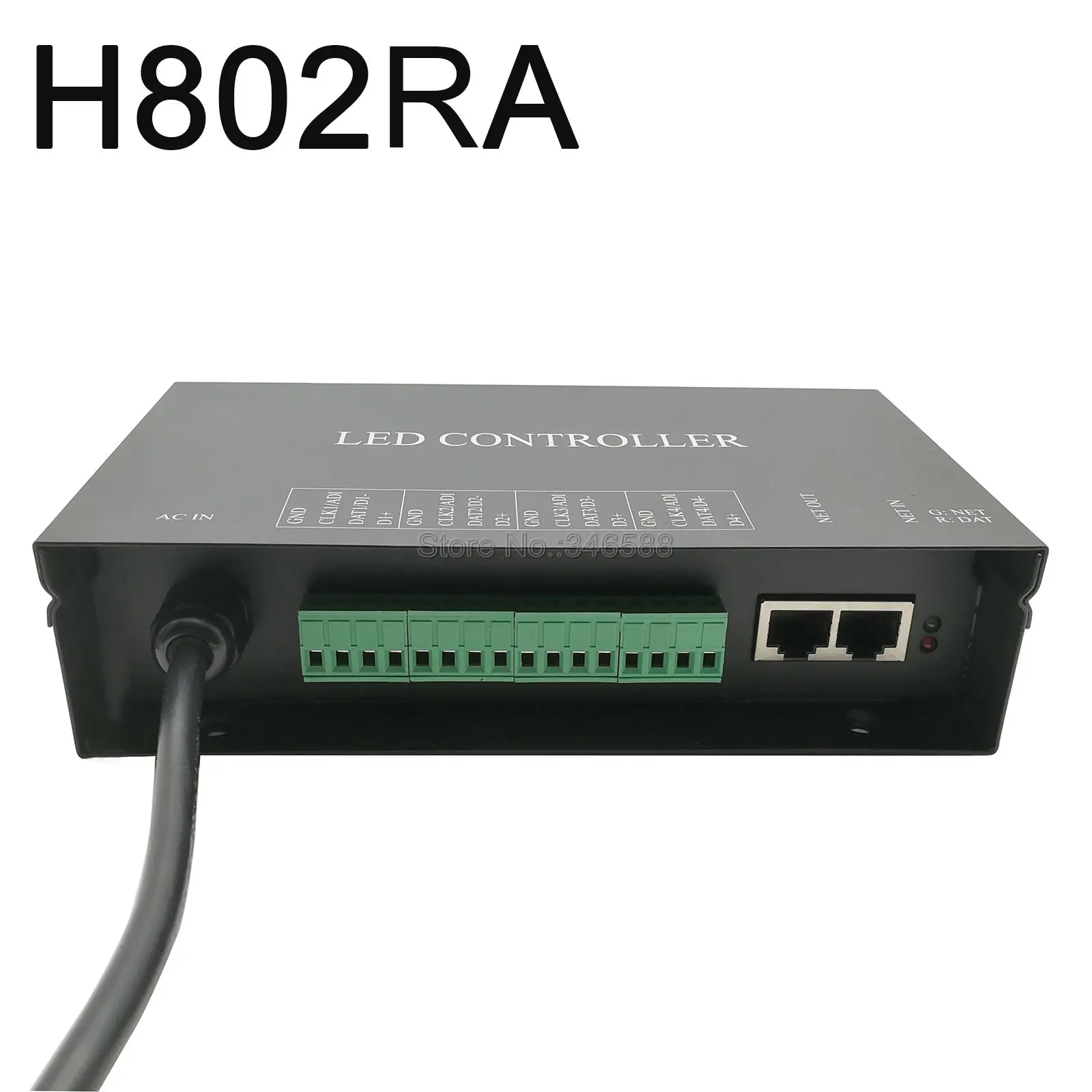 

H802RA 4 Ports (4096 Pixels) Artnet Controller DMX Artnet Controller WS2801 WS2811 Artnet Madrix Pixel Controller for LED Light