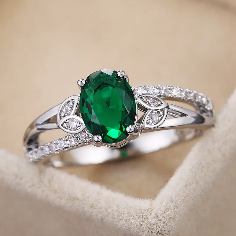 

Huitan New Fashion Engagement Finger Rings for Women 3 Colors Available Proposal Ring for Girlfriend Exquisite Anniversary Gifts