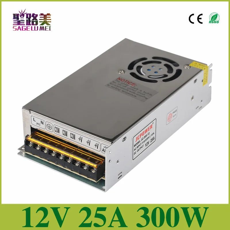 AC110V 220V a 12V 5V 24V 36V 48V 1A 3A 5A 6A 10A 15A 20A 30A 40A 50A 60A pantalla LED transformador cargador DC fuente de alimentación LED