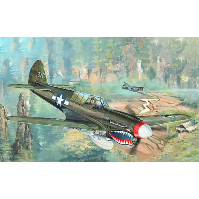 Trumpeter 02212 1/32 P-40N War Hawk - Scale Model Kit