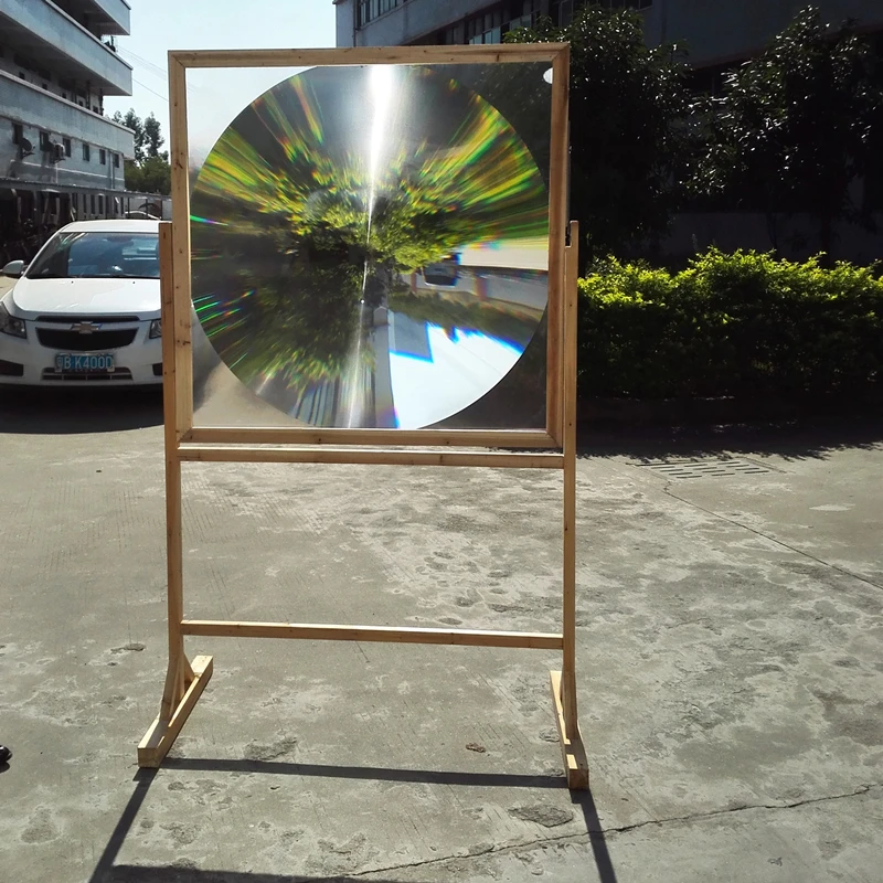 Big Fresnel lens Square Lens 1100*1100 mm Fresnel Lens Focal length 1000mm / 1300 mmTemperature can got 1000 Celsius