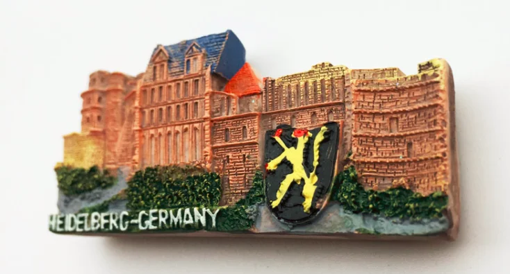 Magnet Kulkas Kastil Heidelberg Jerman