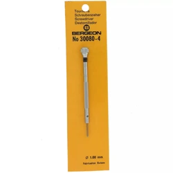 Bergeon 30080 Swiss Tool Micro Flat Head Screwdriver in millimeter