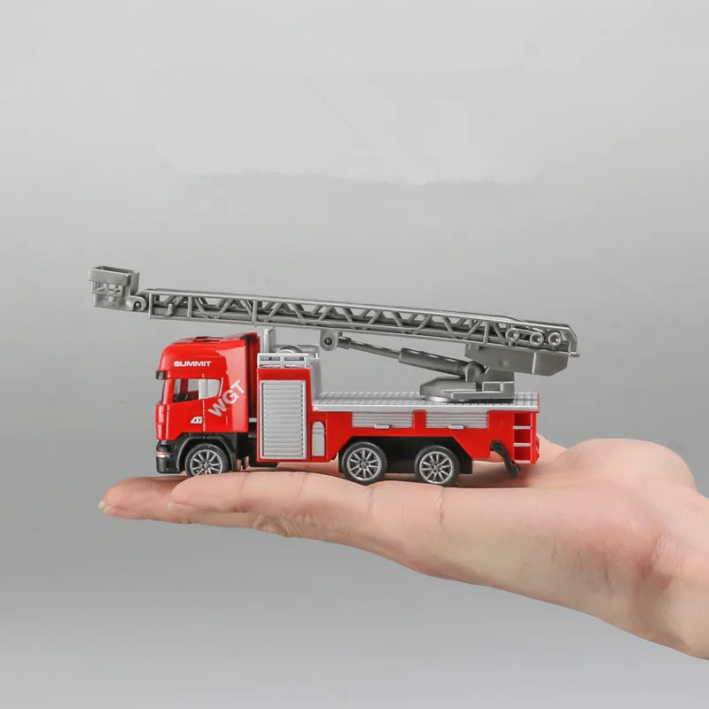 1:64 alloy pull back urban sanitation vehicle suit model,fire engineering truck,military truck toy,free shipping