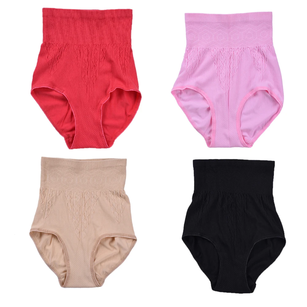 Girl High Waist Belly Pants Shorts Postpartum Underwear Panties Shaping Pants Abdomen Shapewear Shaped Abdomen Underwear DH