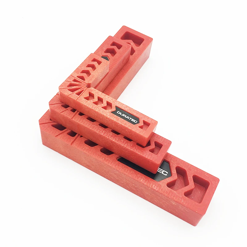 DURATEC 90 degree right angle clamp L-square holder ruler clamping squares woodworking tools 3\