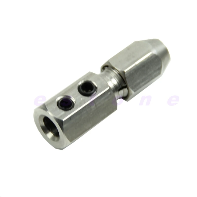 Flex Collet Coupler For 5mm Motor Shaft & 4mm Cable RC Boat Stainless Steel