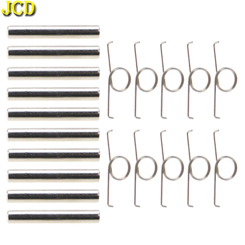 JCD 20PCS/Set For PS5 L2 R2 Trigger Button Spring Metal Replacement R2 L2 Trigger Buttons Component Buckle For PS5 Controller