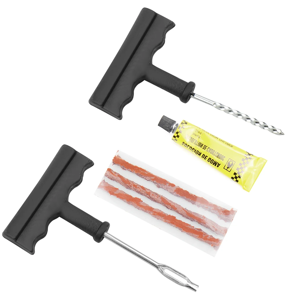 Car Tire Repair Kit Car Bike Auto Tubeless Tire Tyre Puncture Plug Repair Tool Kit Tool Car Accessories