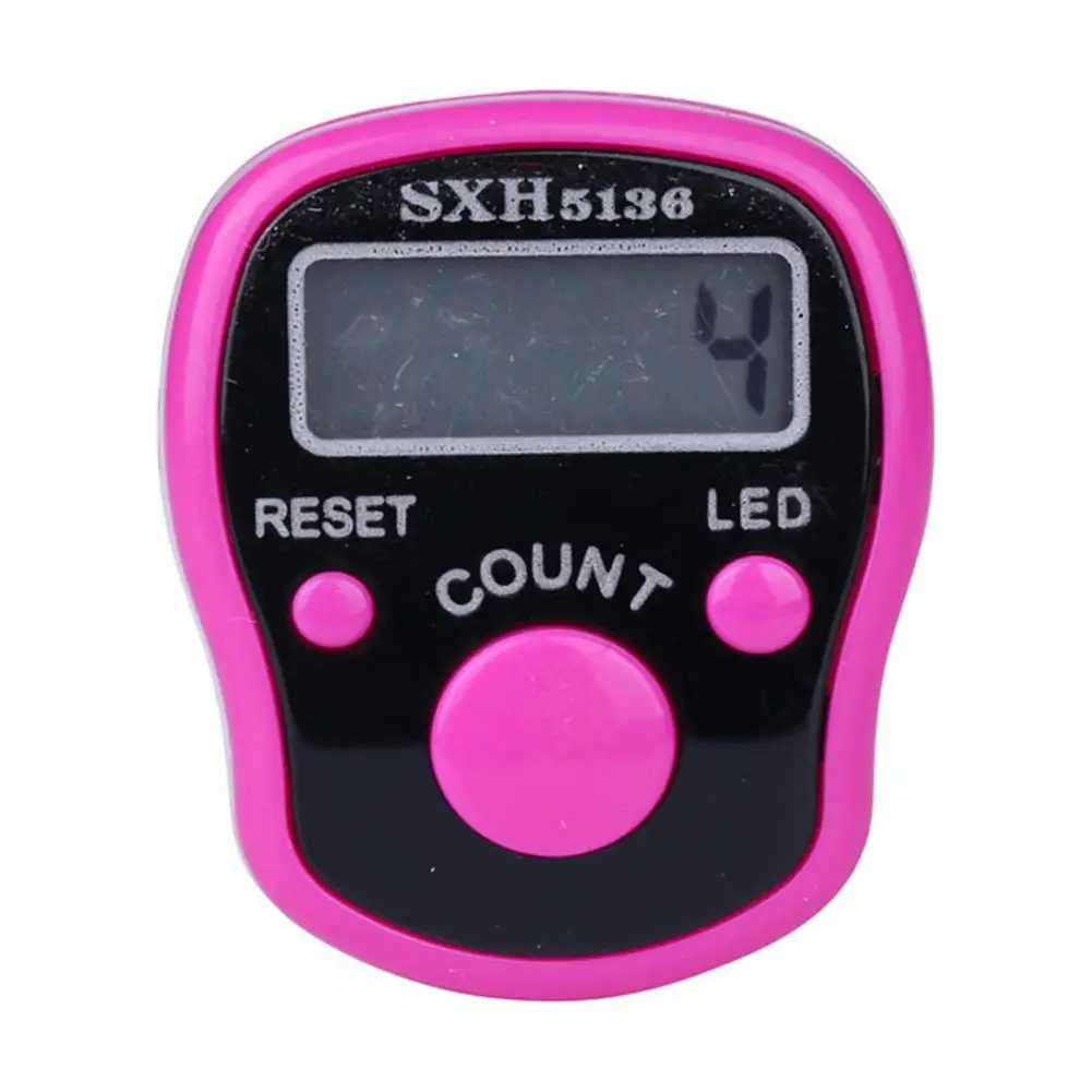 Electronic Counter High Sensitivity Mini Screen Plastic Digital 5 Digit Hand Tally Counter for Home