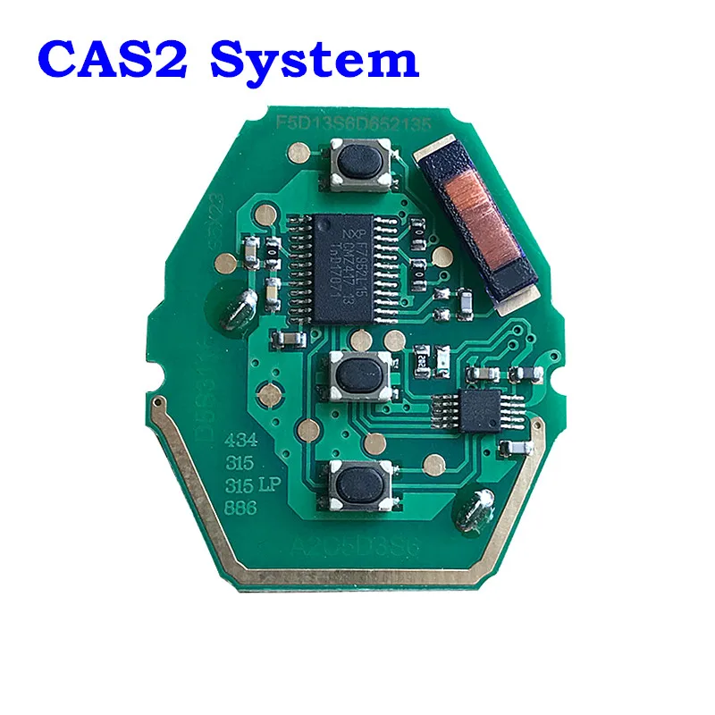 

Replacement Remote Key PCB FSK 315MHz 433MHz 868MHz ASK 315MHz ID46 PCF7945 Chip For BMW CAS2 System PCB