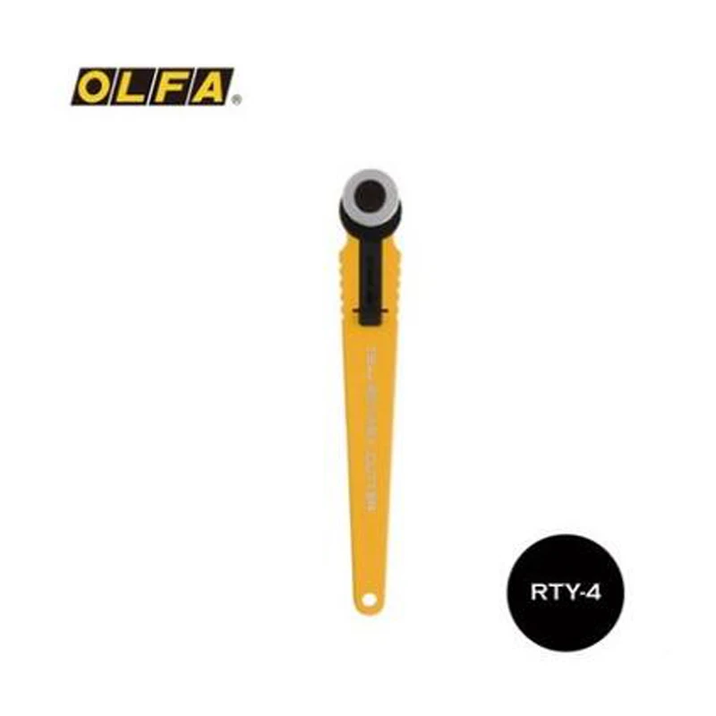 olfa rotary cutter RTY-1/G 28MM / RTY-2/G 45MM / RTY-3/G 60MM / RTY-4 18MM Rotary Cutter Knife Multipurpose Utility