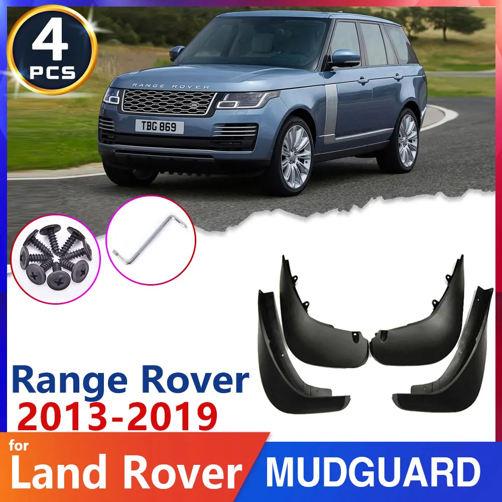 

Car Mud-Flap Fender for Land Rover Range Rover 2013~2019 L405 2014 2015 2016 2017 Guards Mudflaps Mudguards Accessories Stickers