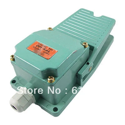 

Nonslip TFS-402 AC 250V 10A(15A) NO NC Momentary Single Action Foot Switch w Cable Gland