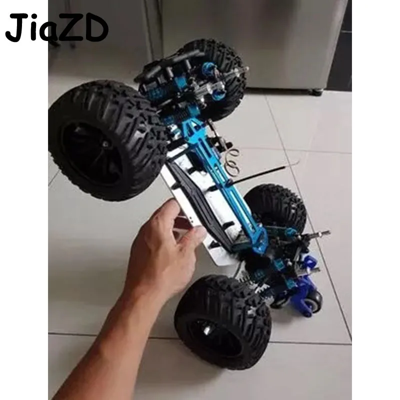 1 zestaw przednich kół stojących o dużej prędkości opony z podnoszoną głowicą do HSP 94108 94111 94188 110 skala RC monster Car Accessory A01