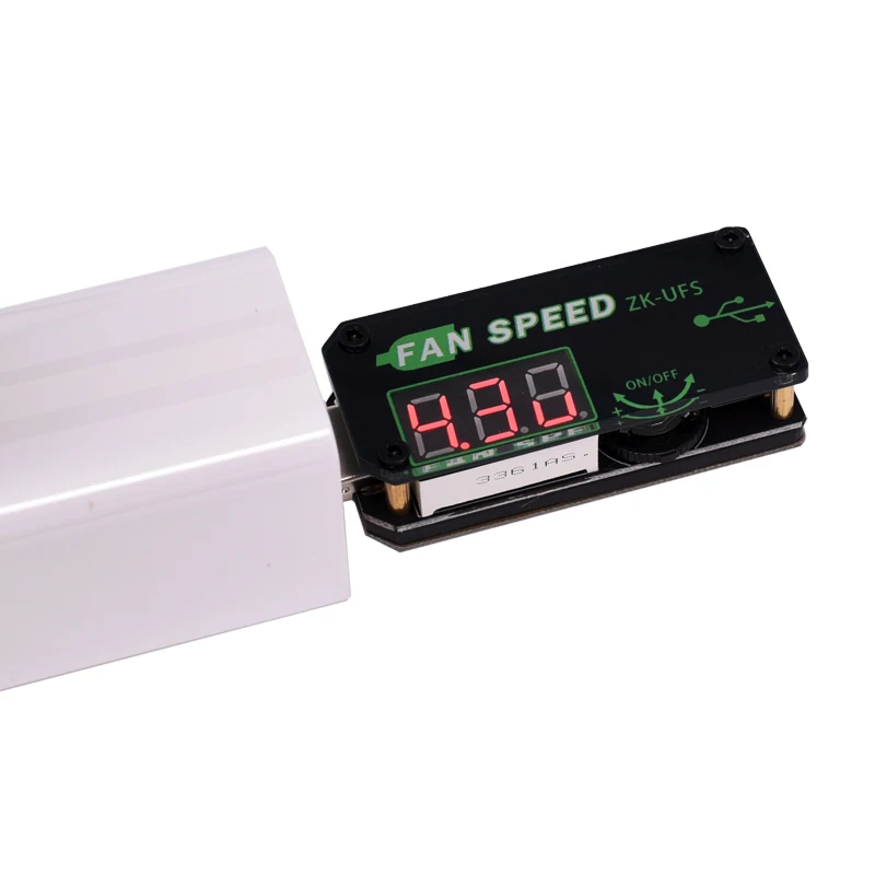 5V 5W USB Fan Governor Speed Controller Adjuster USB light dimming timing USB voltage conversion Voltage display