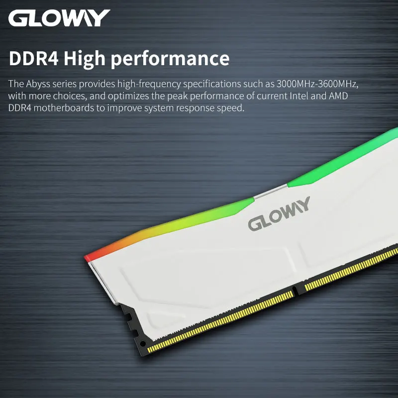 Imagem -04 - Gloway-memória Dual Channel para pc Desktop Ddr4 16gb 8gb 3200mhz 3600mhz