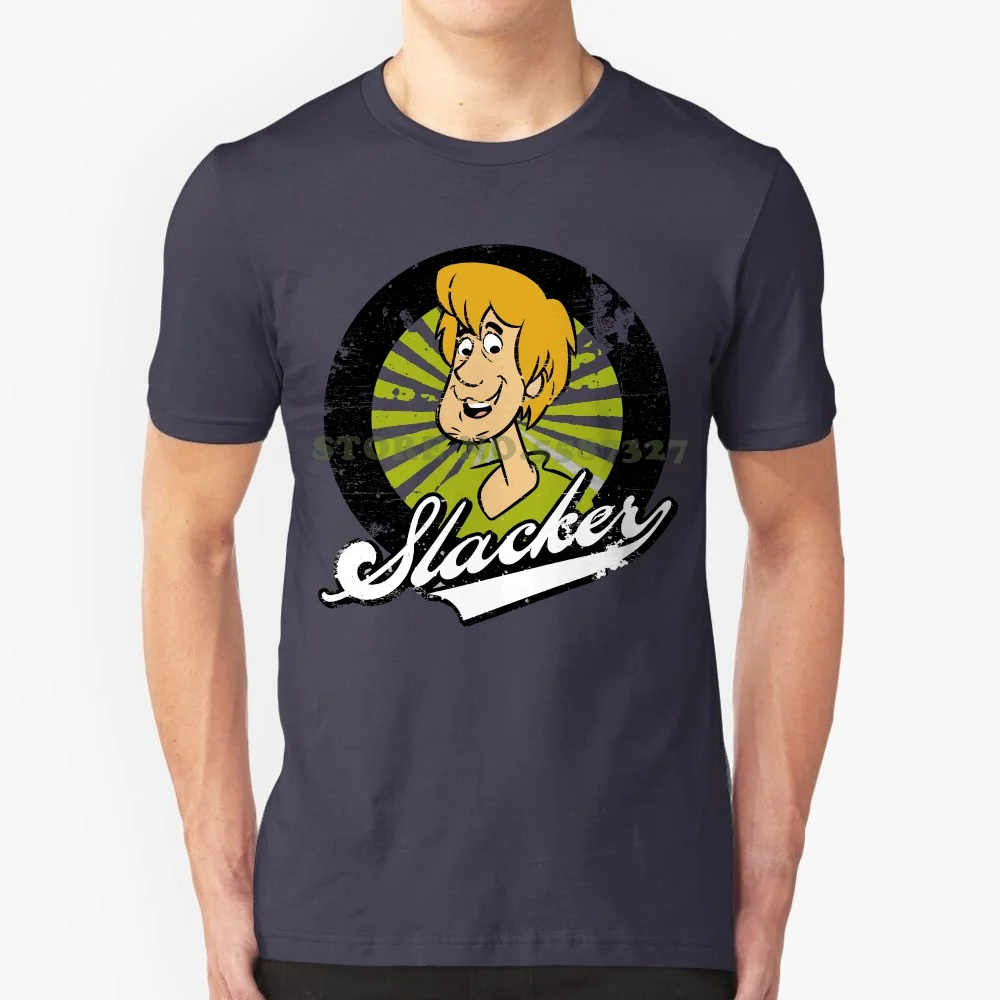 T Shirt Men Funny Officially Licensed-Shaggy The Slacker Men's T Shirt S-Xxl Sizes