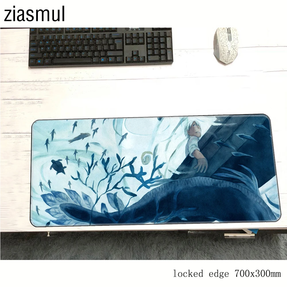 Mushishi padmouse esports accessory 700x300x2mm mouse pad gaming enterprise best Boy Gift mats keyboard mouse mat gamer