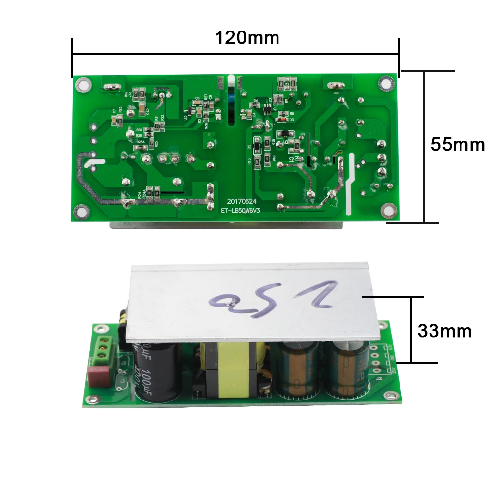 Alimentation à tube sous vide 60W, alimentation à découpage dédiée DC6.3 V 250V