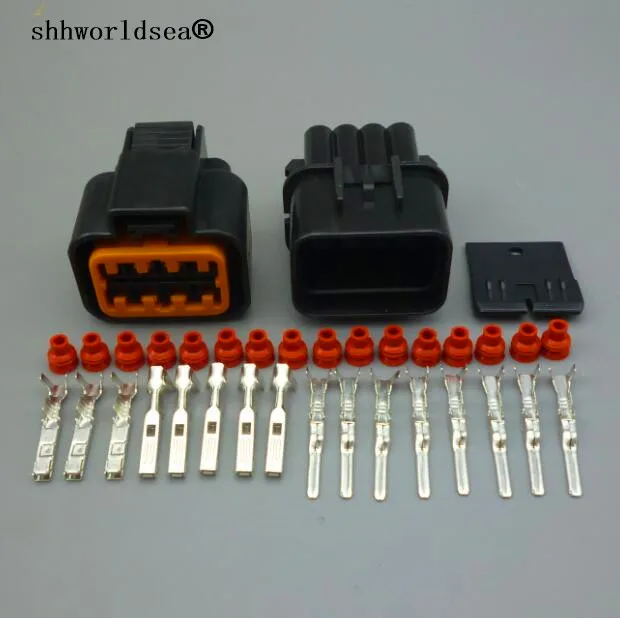 

worldgolden 2.2mm 8p male female equivalent wiring harness plug auto connector male connector PB621-08020 PB625-08027